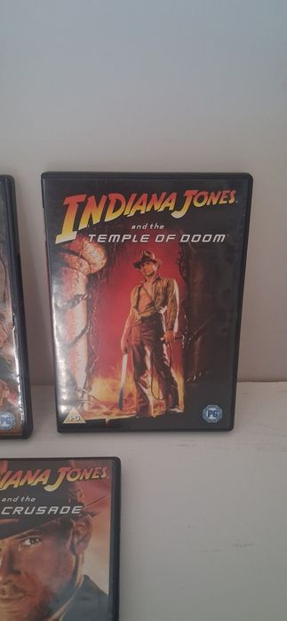 Conjunto 3 FIilmes DVD'S Indiana Jones