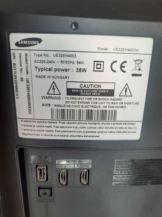 Telewizor smart tv Samsung UE32EH4003