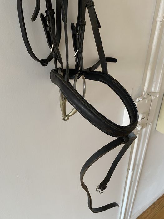 Cabeceira para cavalo com freio