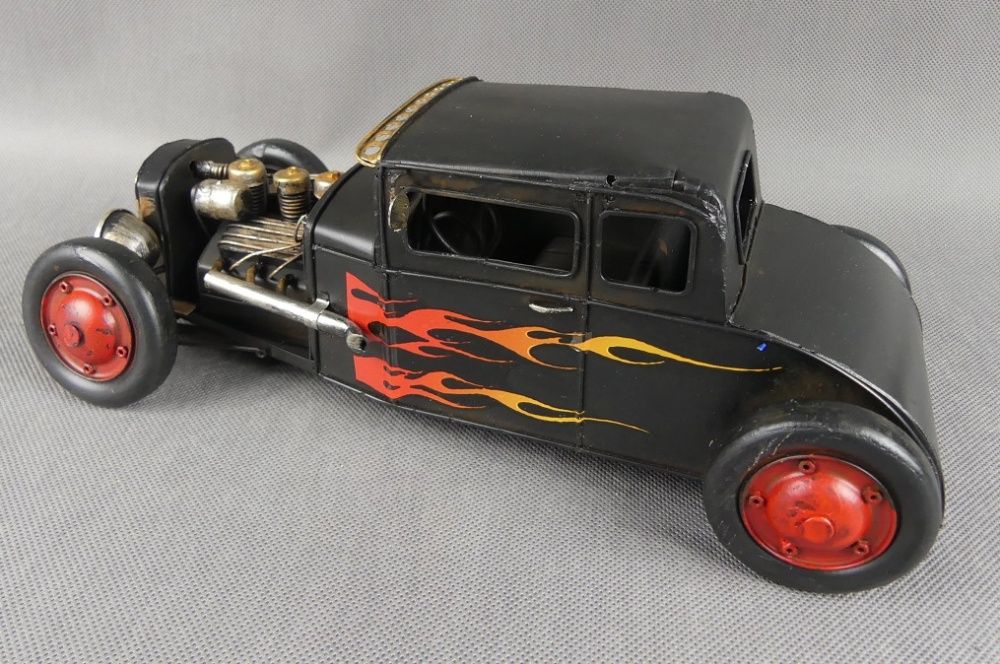 Metalowy model pojazd HOT ROD auto