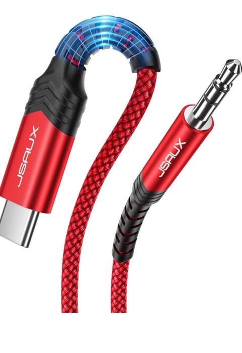 Cabo áudio USB C - Jack 3.5