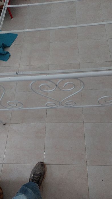 Cama de ferro antigas