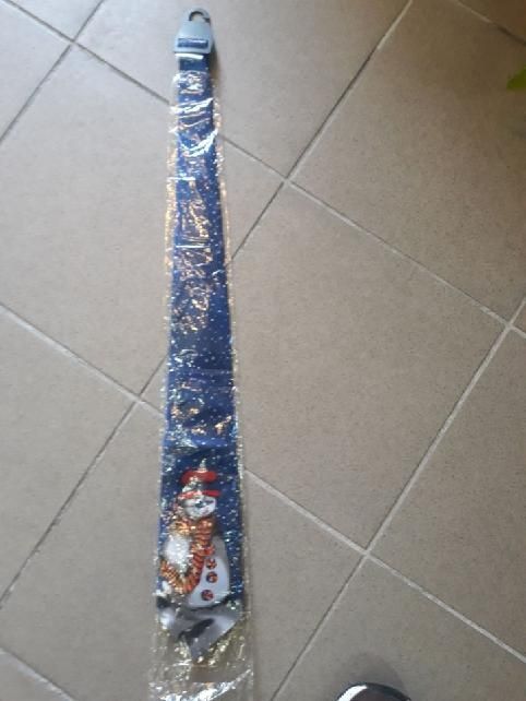 Śmieszny krawat bałwanek