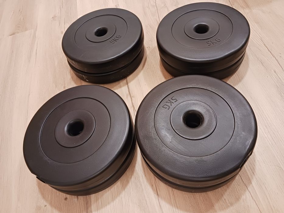 100 kg  Discos Musculação Revestidos
