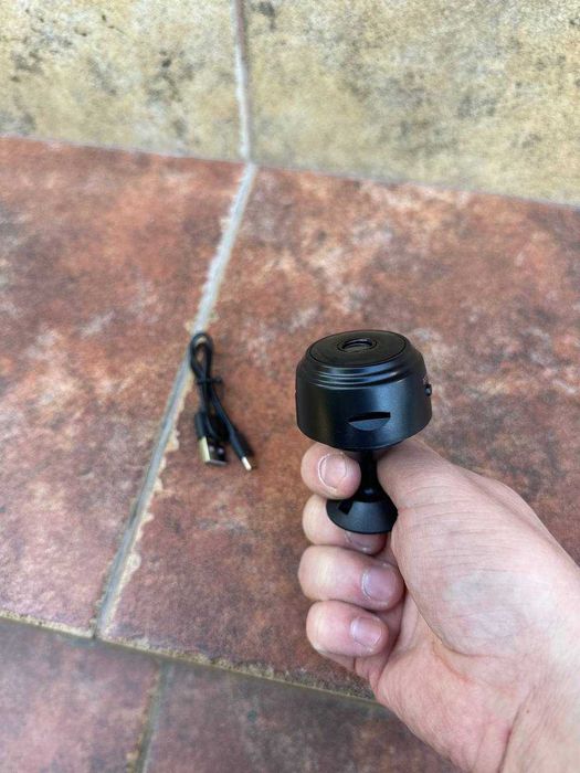 Мини IP камера видеонаблюдения|Wi-Fi Full HD|ночное видение|Экшен|12mp