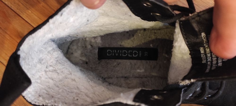 Чоловічі ботінки Divided