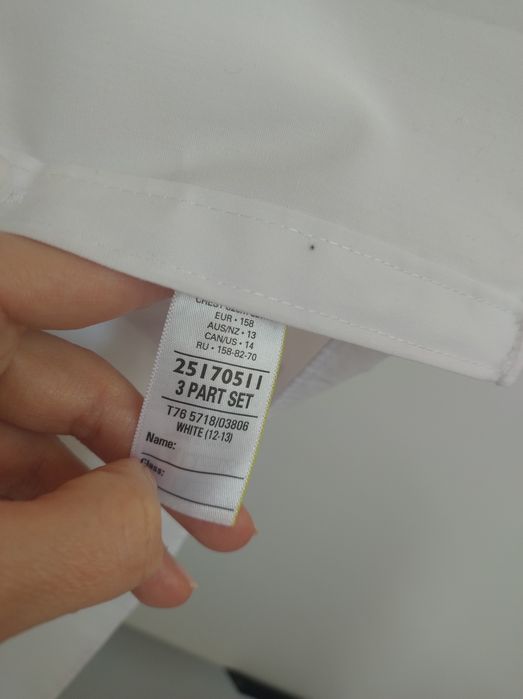Elegancka koszula dla chłopcs M&S r. 158