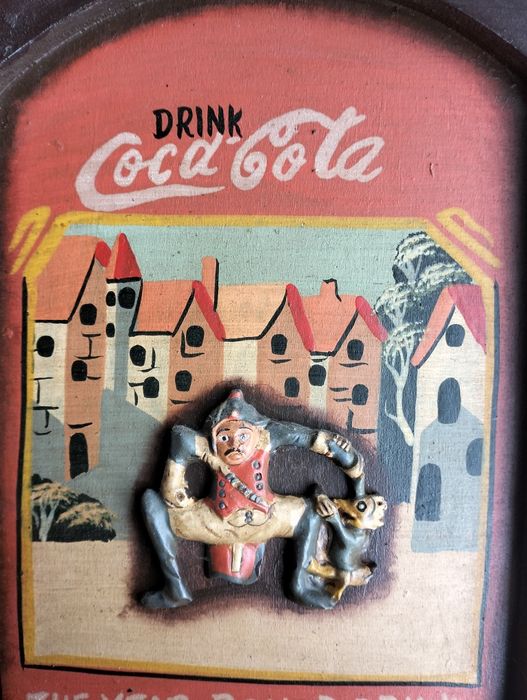 Peça decorativa Coca-Cola