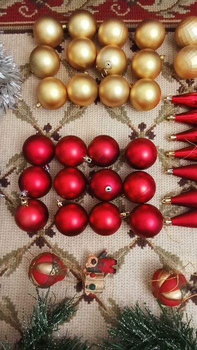 Conjunto decorações de Natal