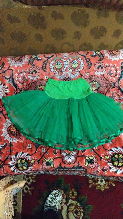 Фатиновая юбочка на 7-9 лет