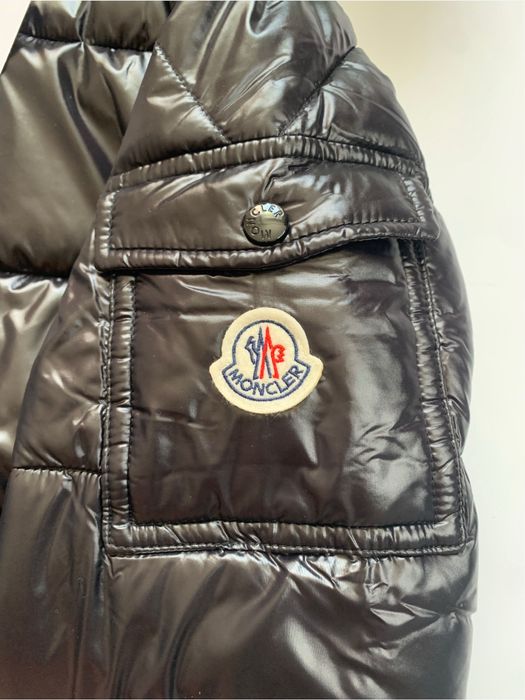 Куртка moncler чорна