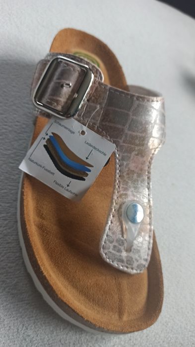 Japonki / klapki Dr Brinkmann / roz.38. Oryginalne Hiszpańskie. Nowe