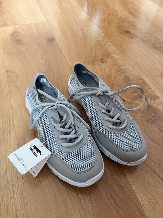 Buty siateczkowe szare nowe z metką
