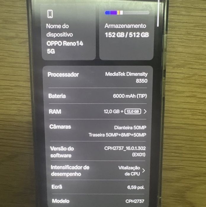 OPPO Reno 14 5G - 512GB 24RAM