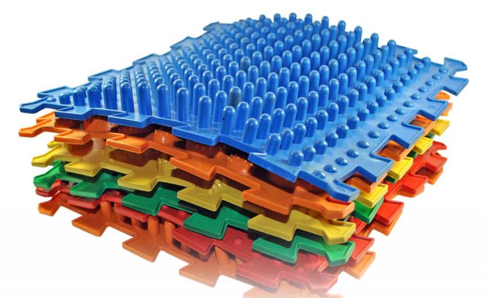 Ортопедичний килимок 10 пазлів набір / Коврик ортопедический / Акція