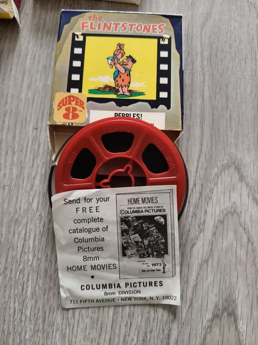 filmes  Super-8 de 8 mm,Columbia Pictures.