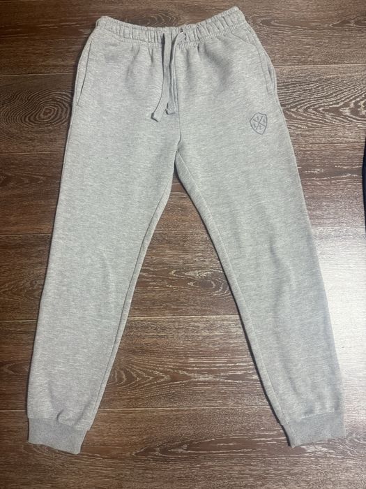 Спортивні штани, на манжеті, утеплені фліс