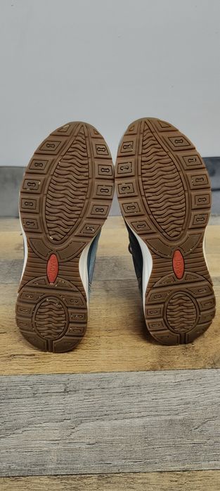 Buty sneakersy męskie skórzane Joya Tony II light blue rozmiar 42