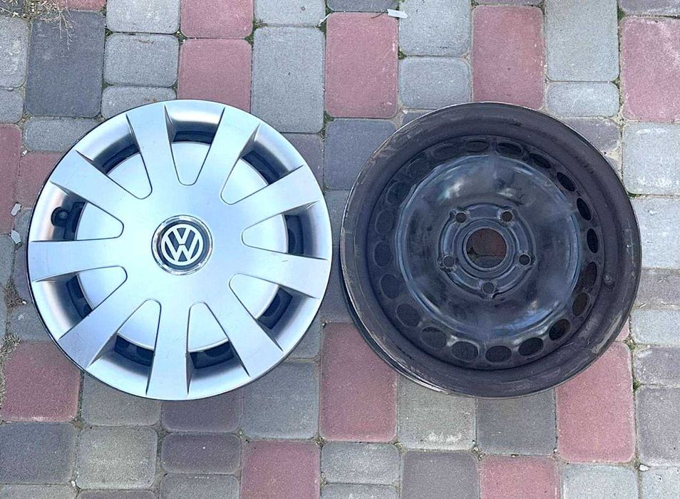 Сталеві диски R 15 Volkswagen. Оригінал