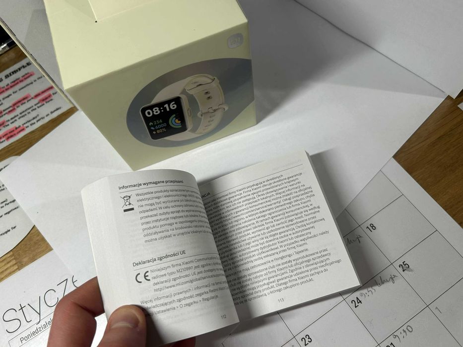 Smartwatch Redmi Watch 2 Lite kolor Beżowy