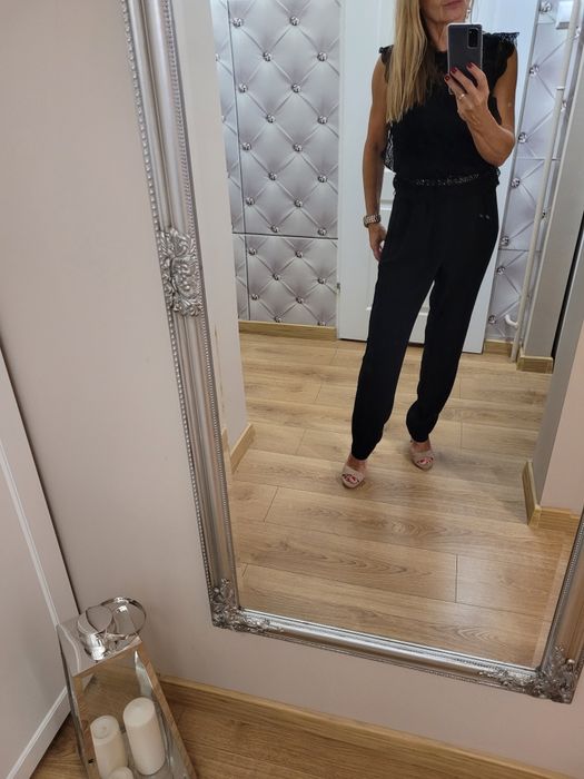 Kombinezon z koronką Promod 40