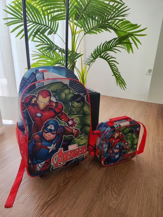 Troley e lancheira Avengers