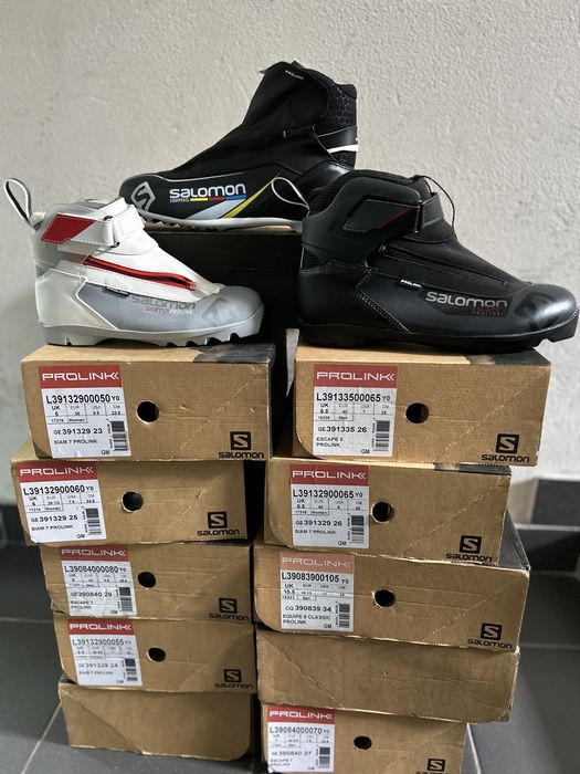 Лижі бігові/беговые лыжи Salomon aero 7skin, кріплення, палки nnn, sns