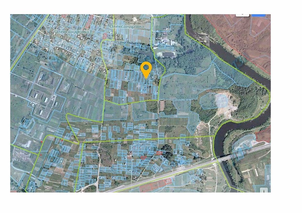 Земельна ділянка. с. Олександрівка вул. Б. Хмельницького 23А
