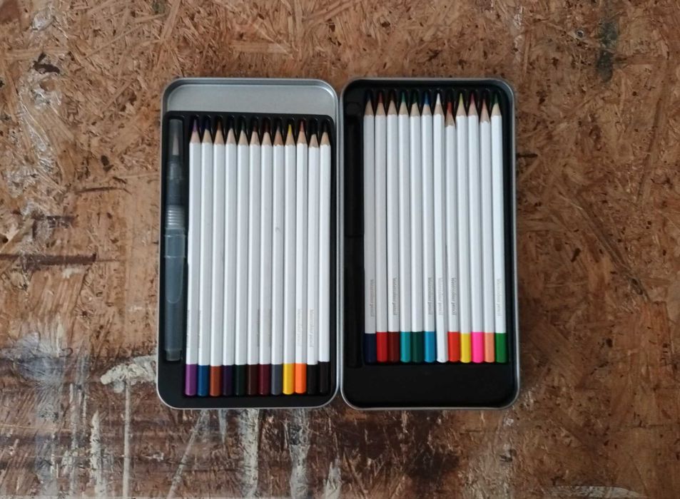 Kredki akwarelowe 24 sztuki