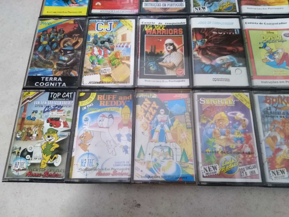 Jogos antigos para Spectrum Lote 1.