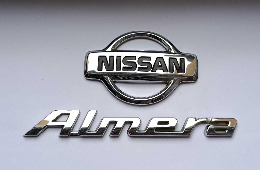 Napis emblemat Nissan Almera 00-03r
