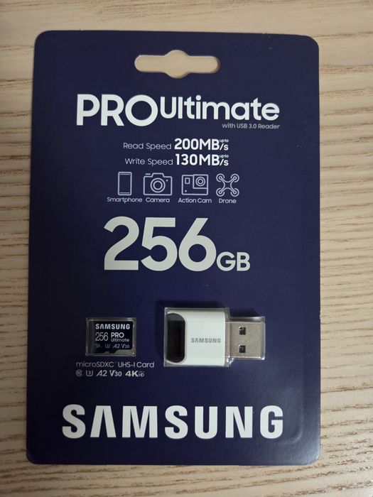 Karta pamięci Samsung PRO Ultimate SDXC 256GB UHS