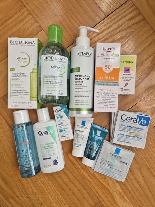 Avene, eucerin, bioderma, sylveco, cerave La roche