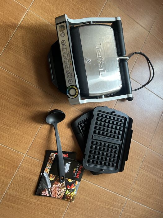 Продам optigrill Tefal+ сьемные пластины для вафель GC716D12