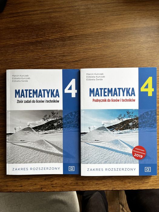 Zestaw książek Matematyka 4