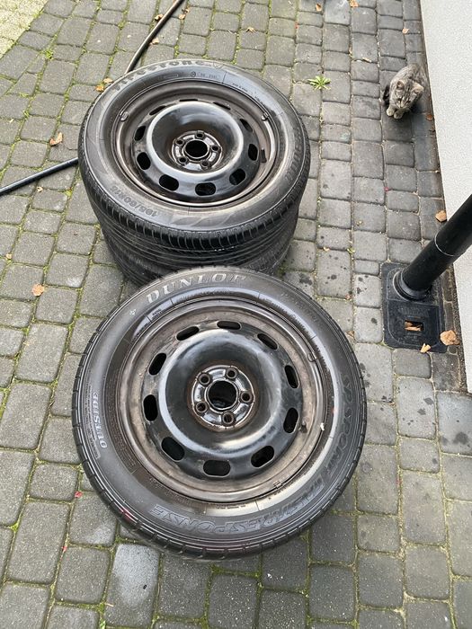Felgi stalowe z oponami volkswagen golf IV 4