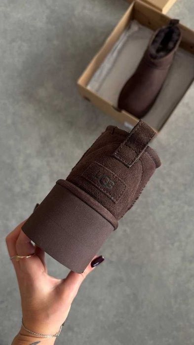 Угги/Угг/Уггі/Уги/Угі/UGG Australia Ultra Mini Platform 5 см Chocolate