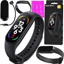 PROMOCJA 2 OPASKI Smart band M7 pomiar ciśnienia puls sen kroki