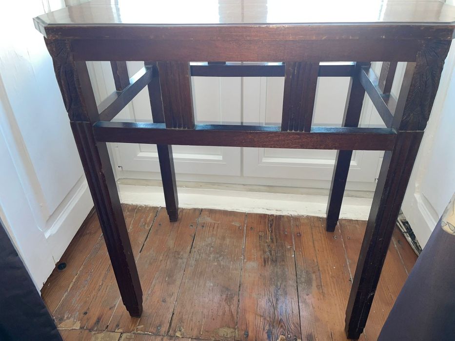 Mesa arte deco 70x49 e 75 altura