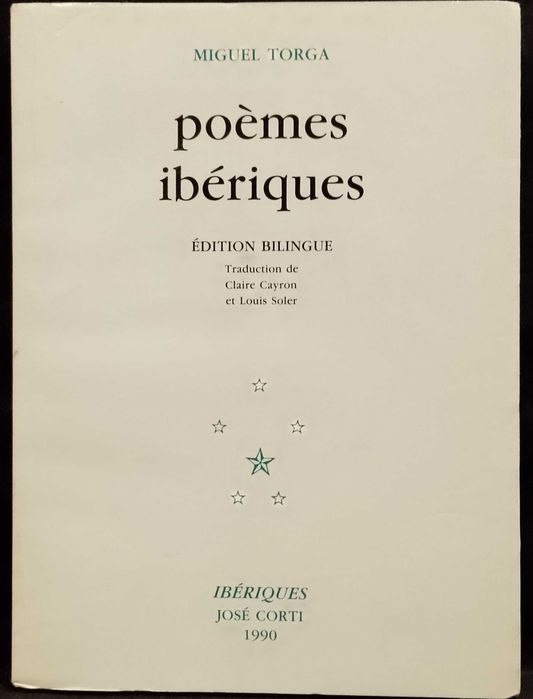 Poèmes Ibériques - Miguel Torga - Edição Bilingue