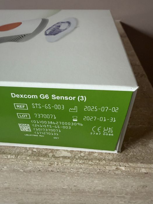 Dexcom G6 sensory