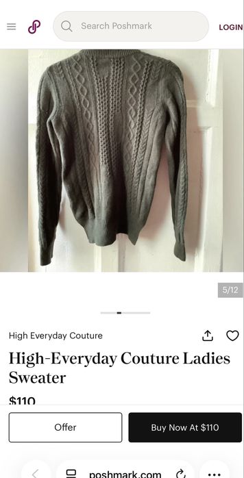 Джемпер High wool/ cashmere