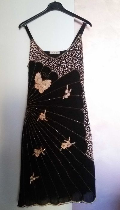 Нарядное платье на бретелях (пр-во Италия)