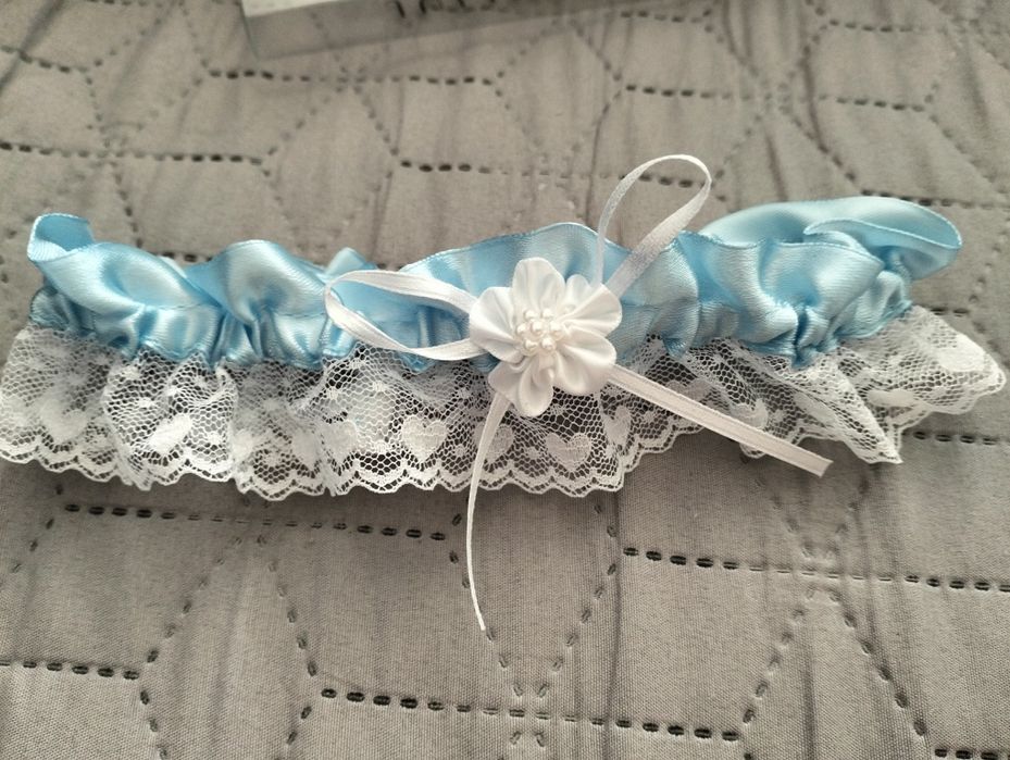 Podwiązka niebieska