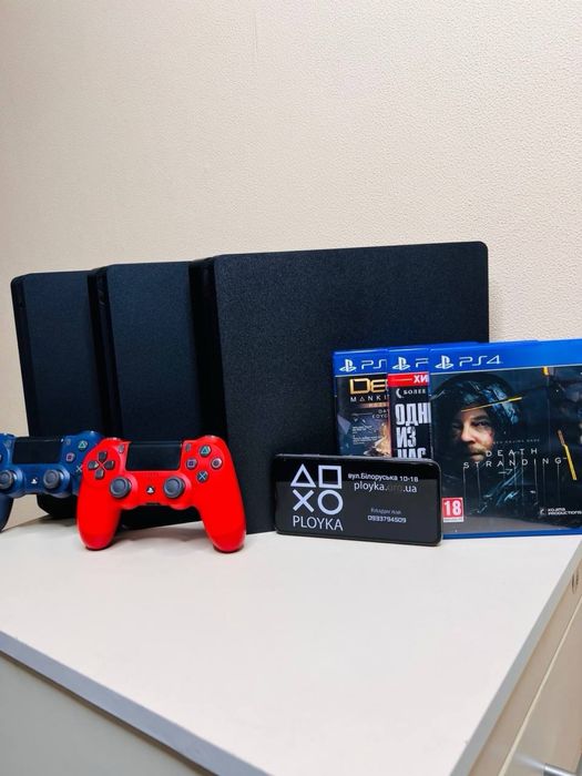 Магазин PS 4 Slim 500 gb +100 ігор