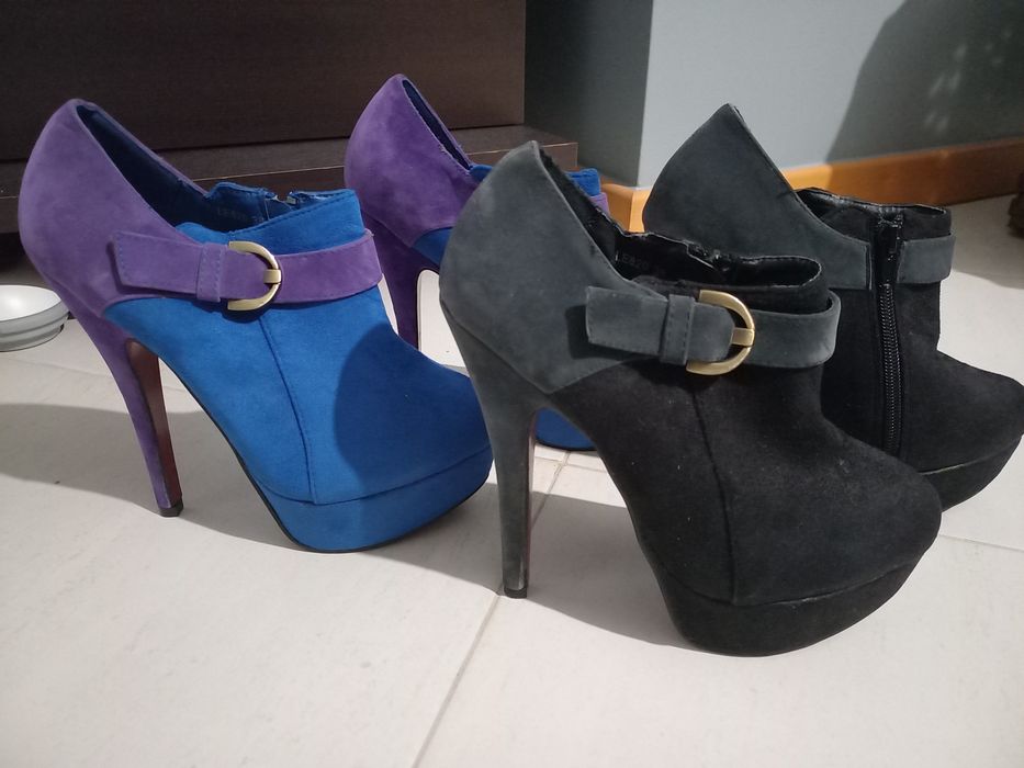 Botins de salto alto