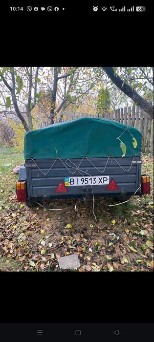 Продам причіп легковий