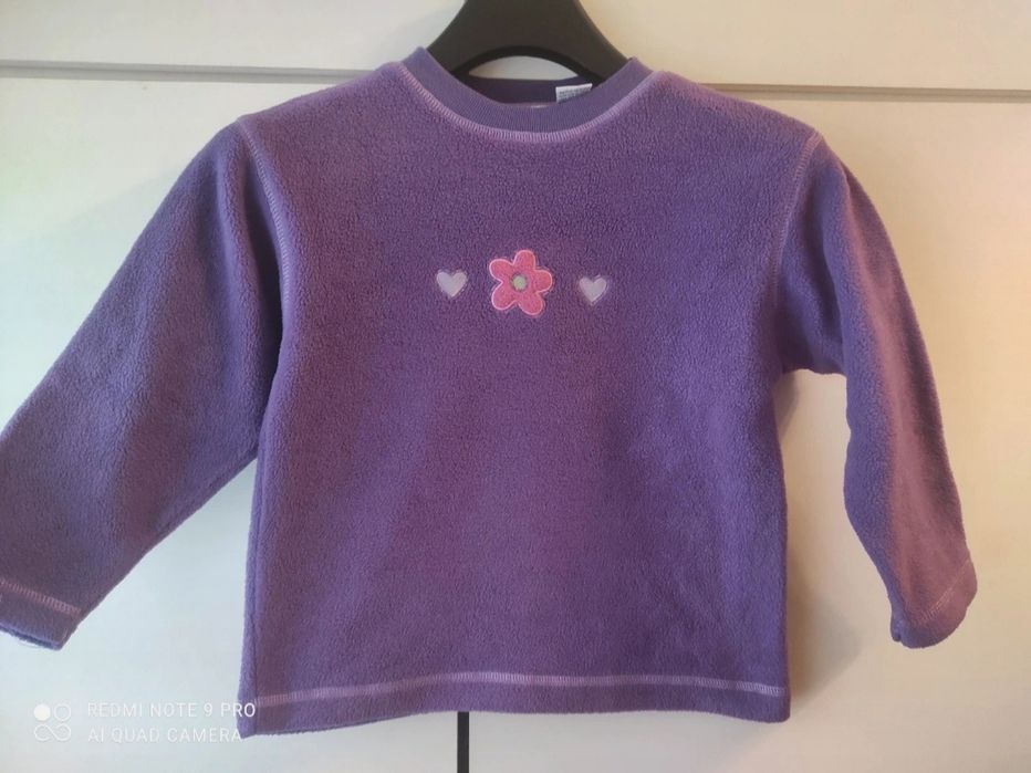 Bluza polarowa dla dziewczynki