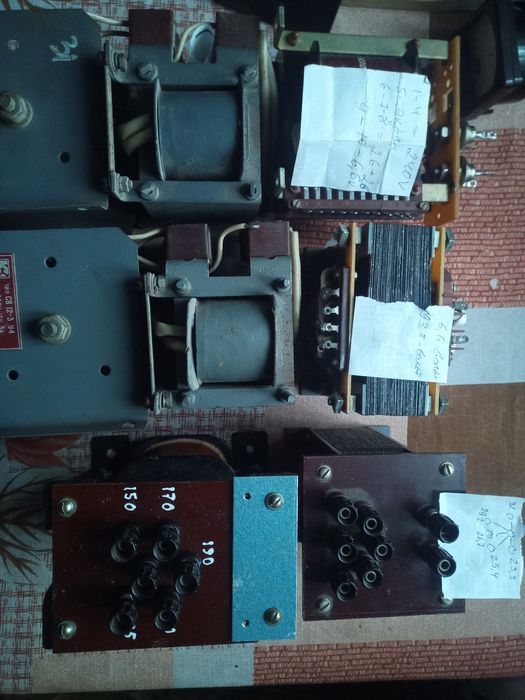 Трансформаторы разные.