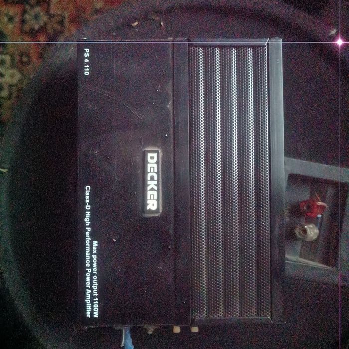 Автоусилитель четырёхканальный decker PK 4.100